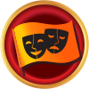 badge humour captivant